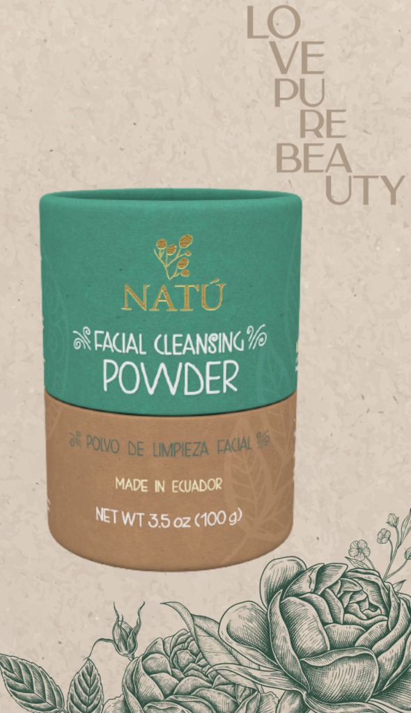 Natú Botanicals Facial Cleansing Powder